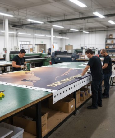 LONA IMPRESA SIN OJALES